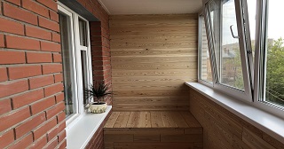 Отделка, остекление, утепление балконов в Новом Уренгое от 208 руб. м/2.