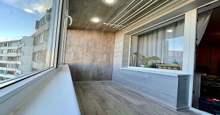 Обшивка лоджии Новый Уренгой цена от 208 руб. м/2.